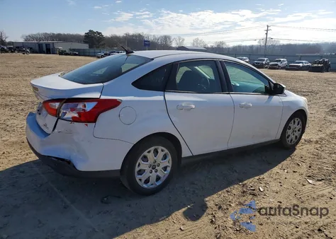 2012 Ford Focus Se из США, поврежденный, VIN 1FAHP3F25CL395956